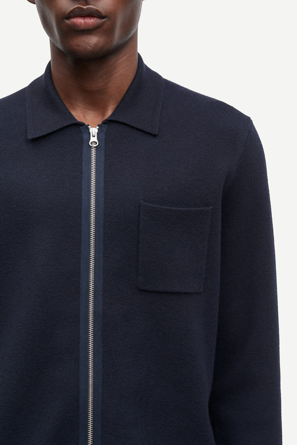 Samsøe Samsøe Guna X zip 10490 Sky Captain
