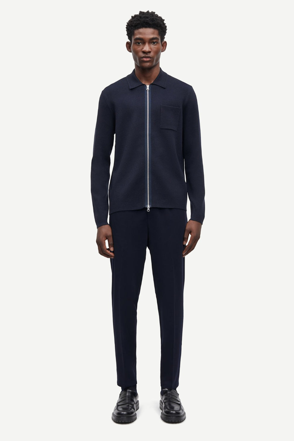 Samsøe Samsøe Guna X zip 10490 Sky Captain