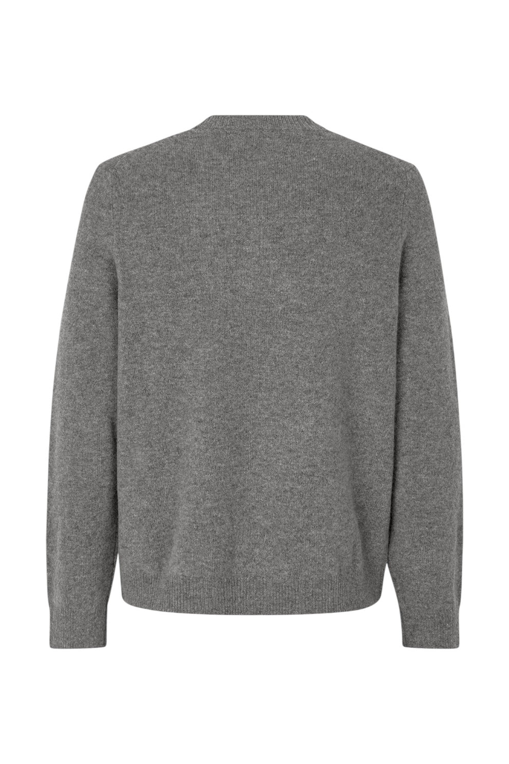 Samsøe Samsøe Isak Knit Sweater 15010 Dark Grey Mel.