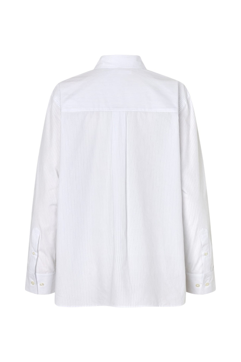 Samsøe Samsøe Salova pocket shirt 15756 White Pinstripe