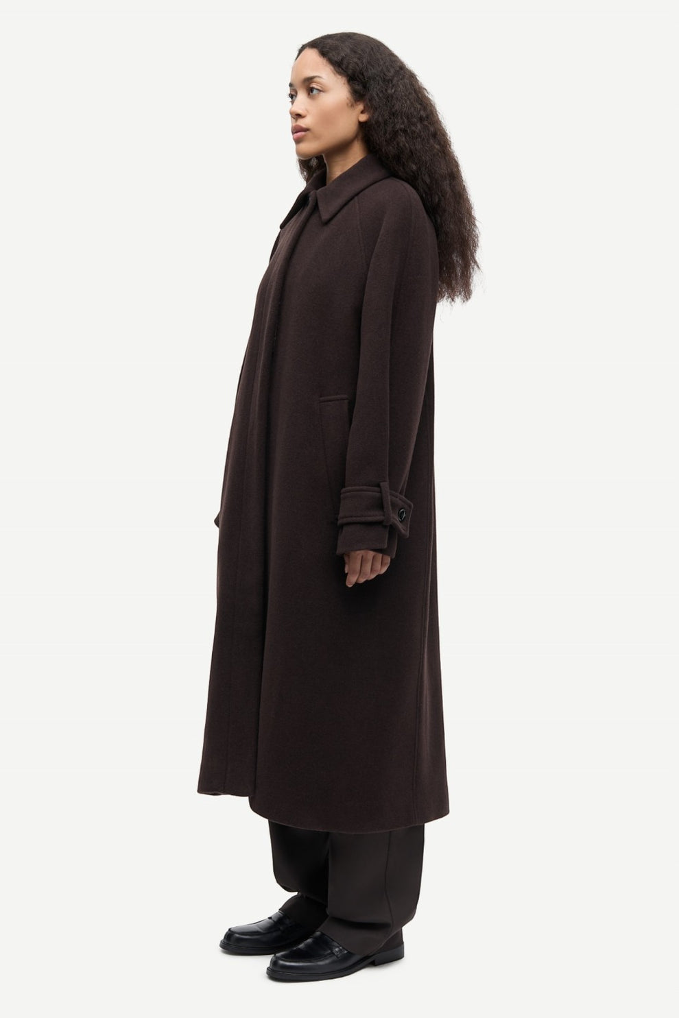 Samsøe Samsøe Alma coat 14895 Mole