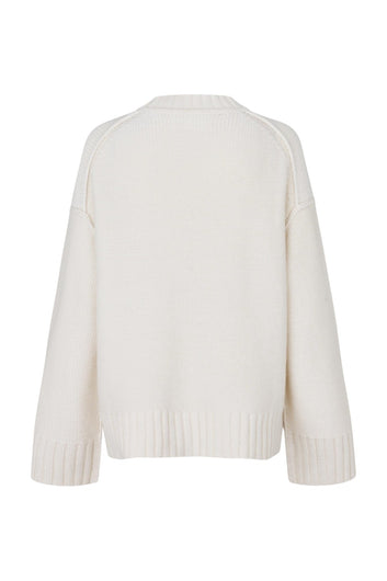 Samsøe Samsøe Sakeiku samsøe sweater 11250 Egret