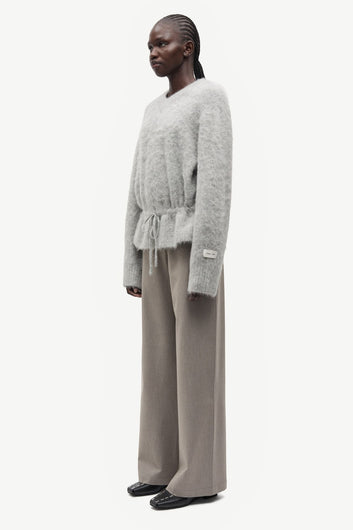 Samsøe Samsøe Salo v-neck 16165 Grey mel.