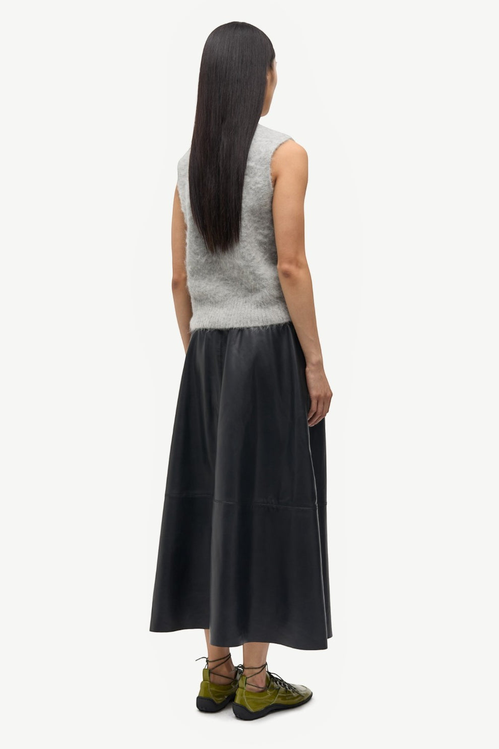 Samsøe Samsøe Saliss vest 16165 Grey mel.
