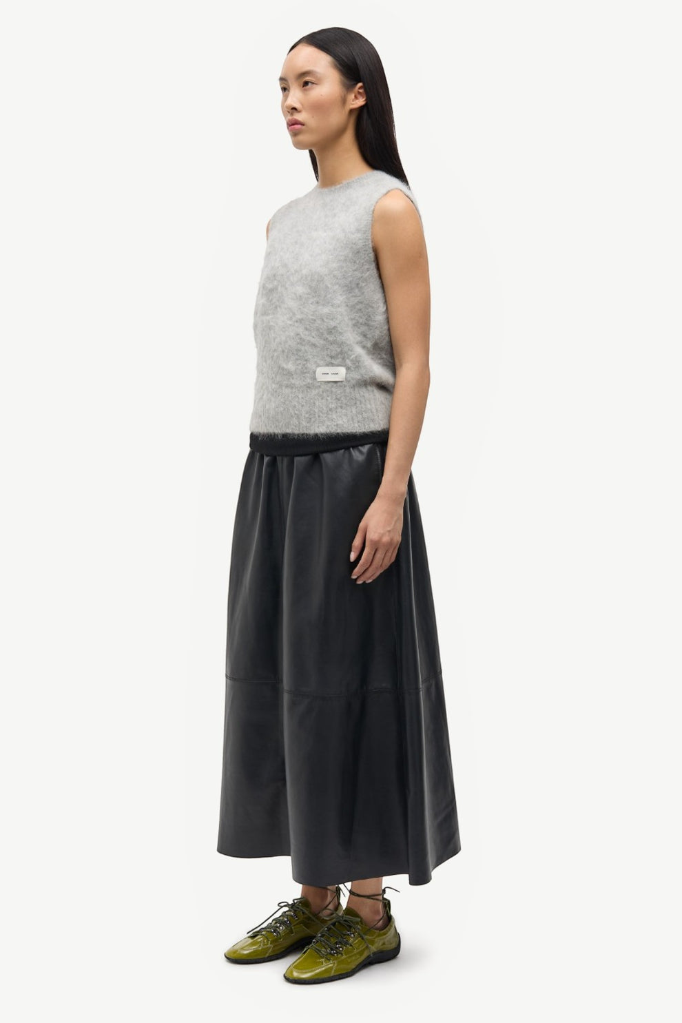 Samsøe Samsøe Saliss vest 16165 Grey mel.
