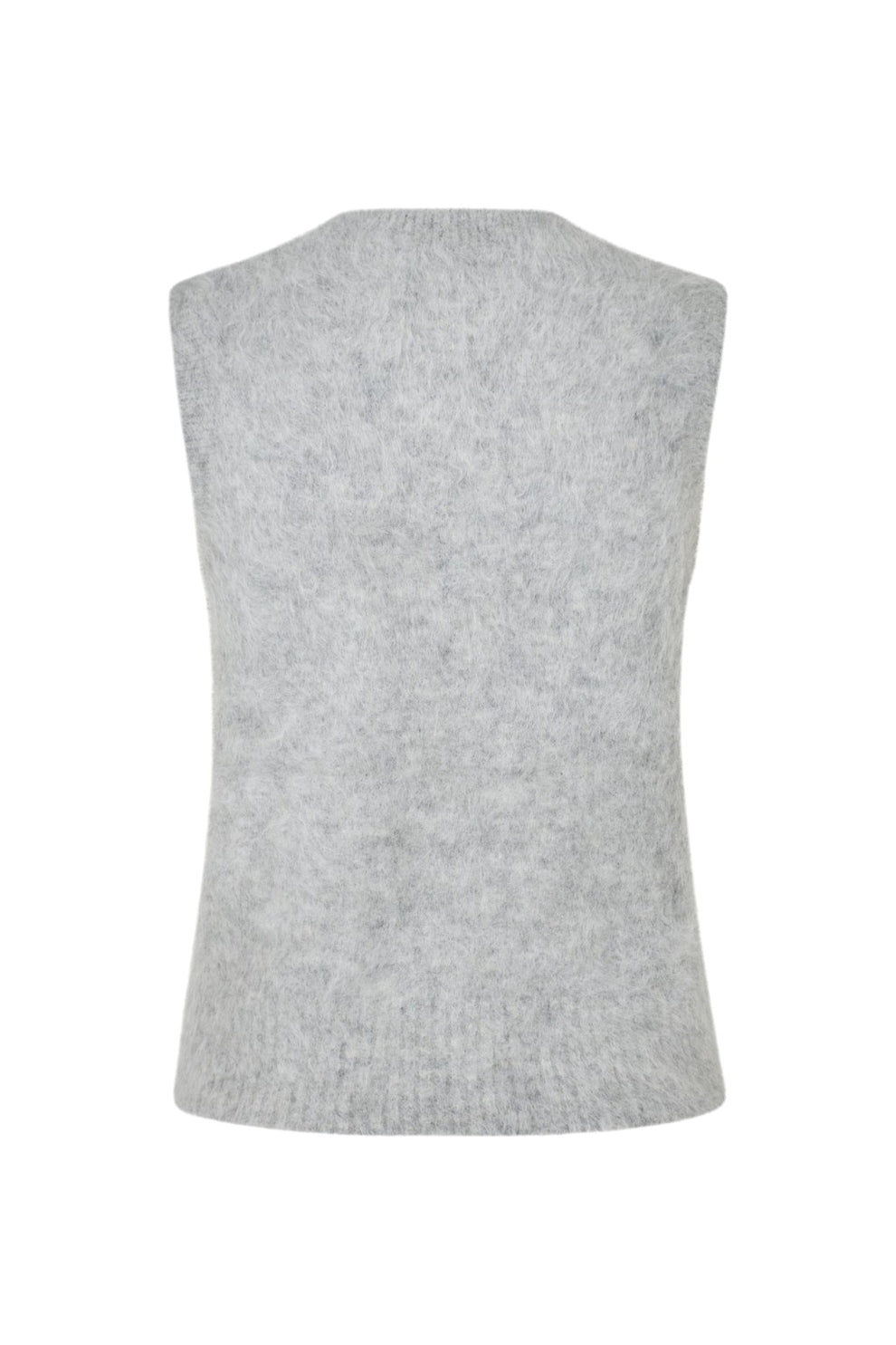 Samsøe Samsøe Saliss vest 16165 Grey mel.