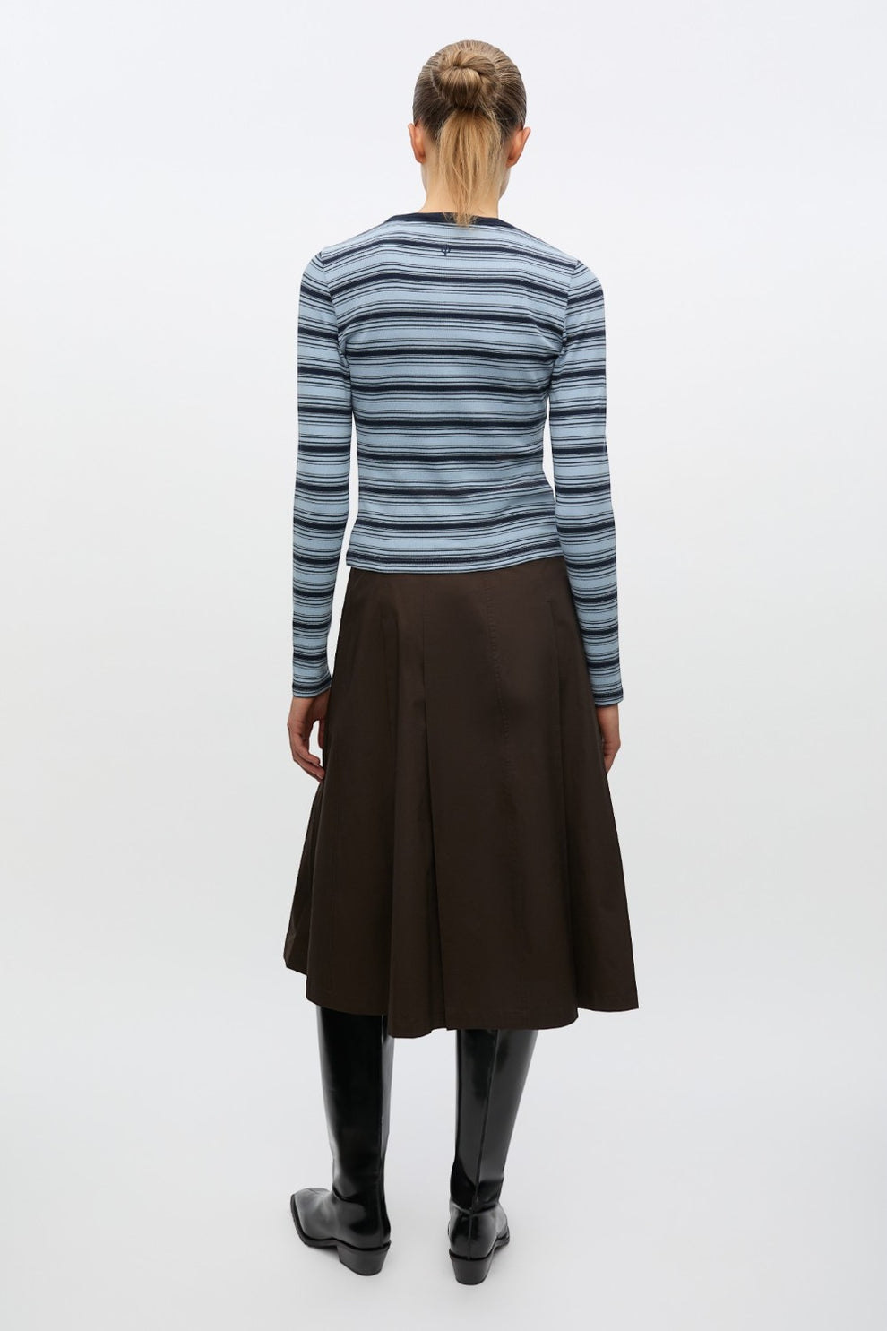Samsøe Samsøe Saalexo LS cardigan 7542 Dusty Blue St.