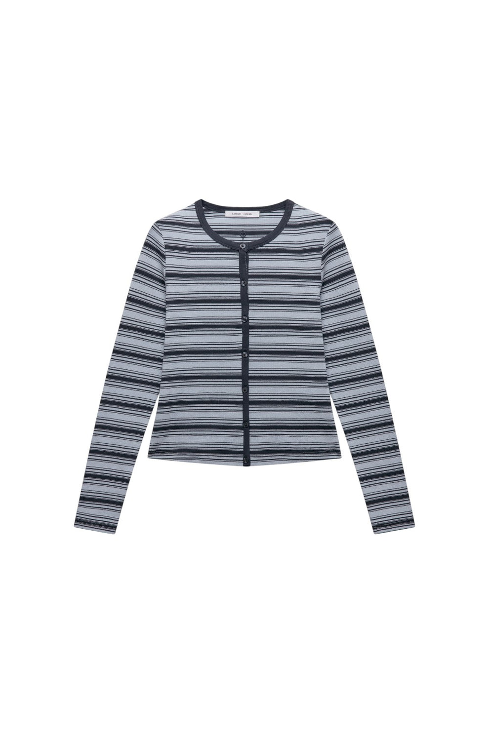 Samsøe Samsøe Saalexo LS cardigan 7542 Dusty Blue St.
