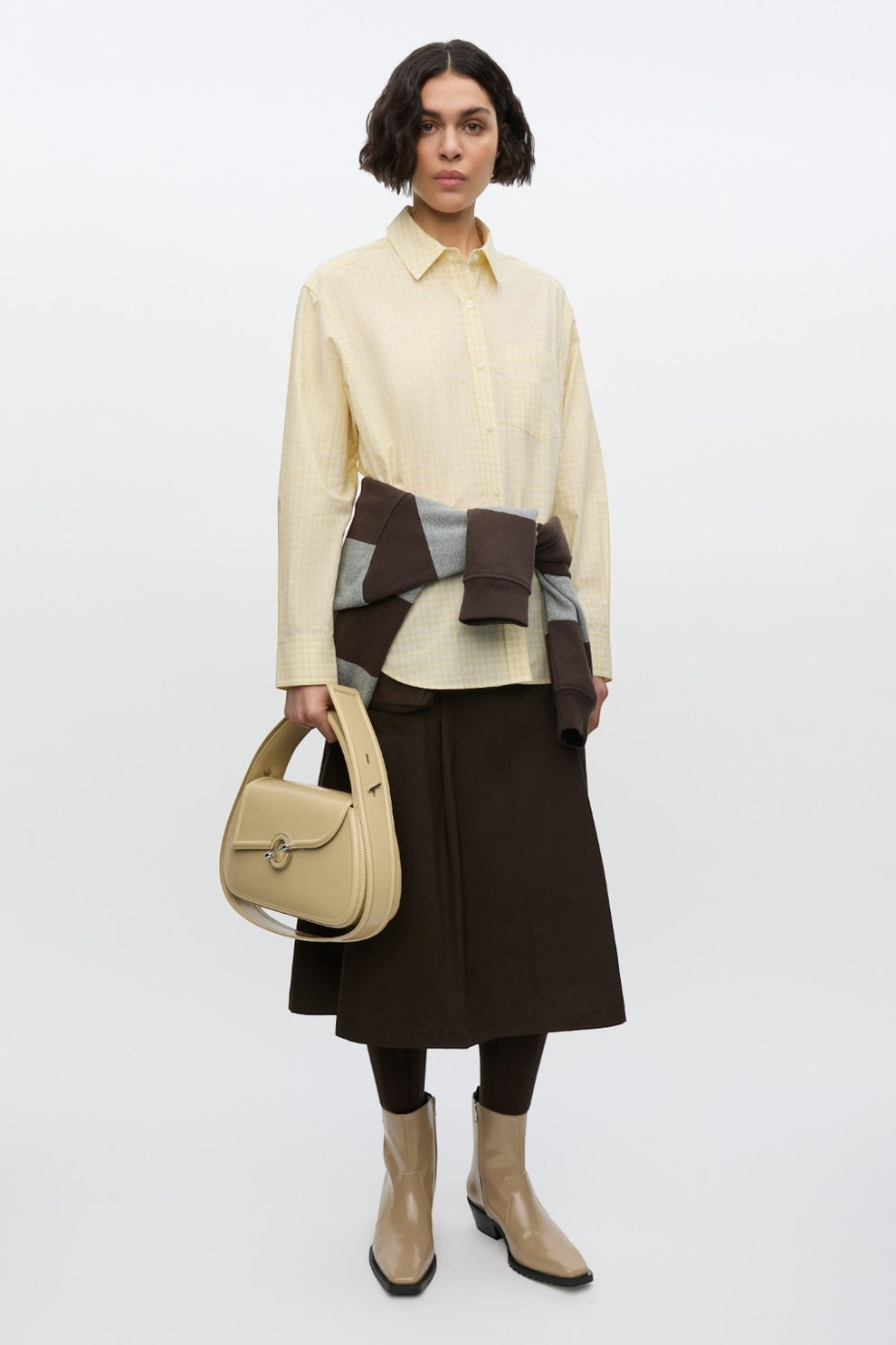 Samsøe Samsøe Salova pocket shirt 15756 Cream Ch.