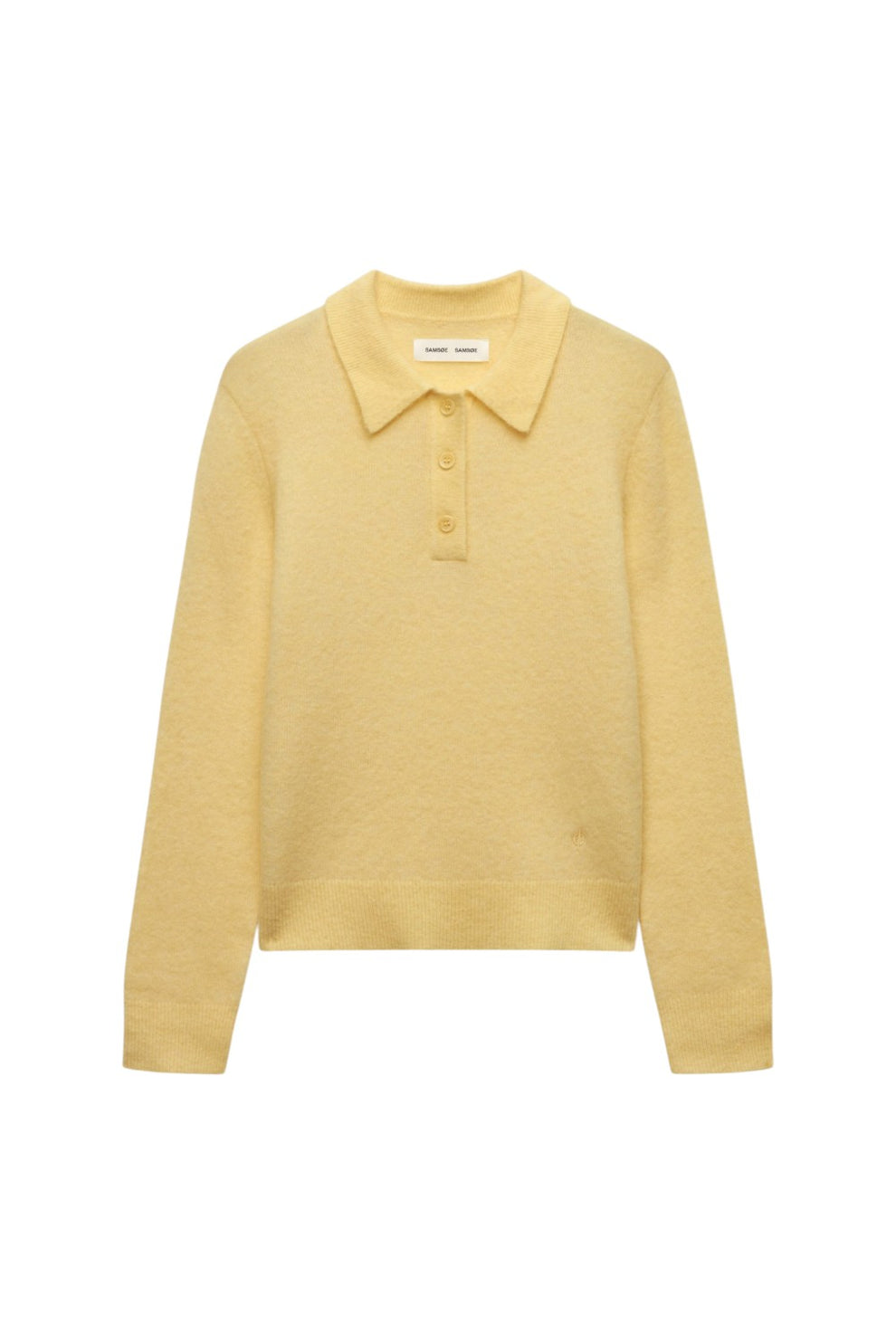 Samsøe Samsøe Sanoura LS polo 15556 DOUBLE CREAM