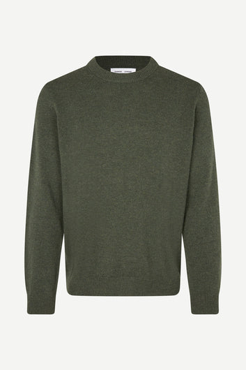 Samsøe Samsøe Isak Knit Sweater 15010 FOREST NIGHT