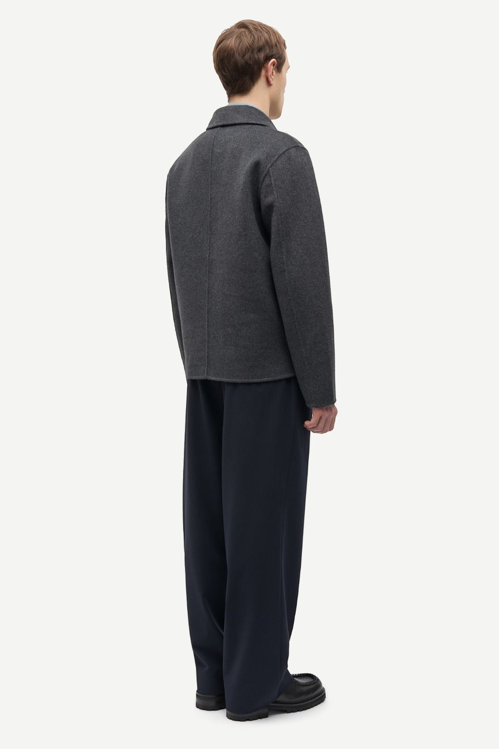 Samsøe Samsøe Sapaulo jacket 15772 Dark Grey Mel.