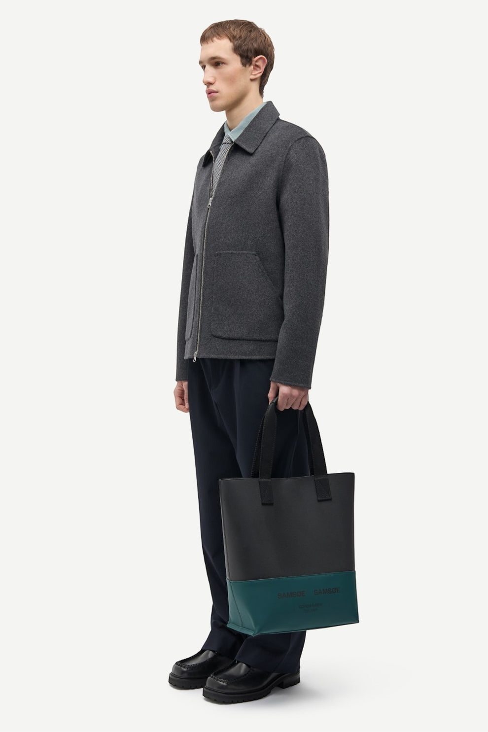 Samsøe Samsøe Sapaulo jacket 15772 Dark Grey Mel.