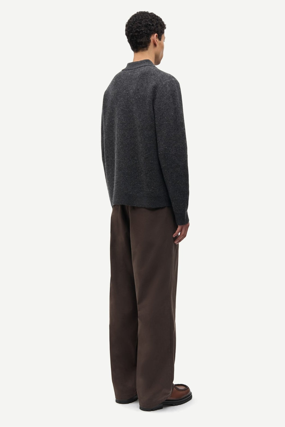 Samsøe Samsøe Sarichard cardigan 15561 Dark grey mel.