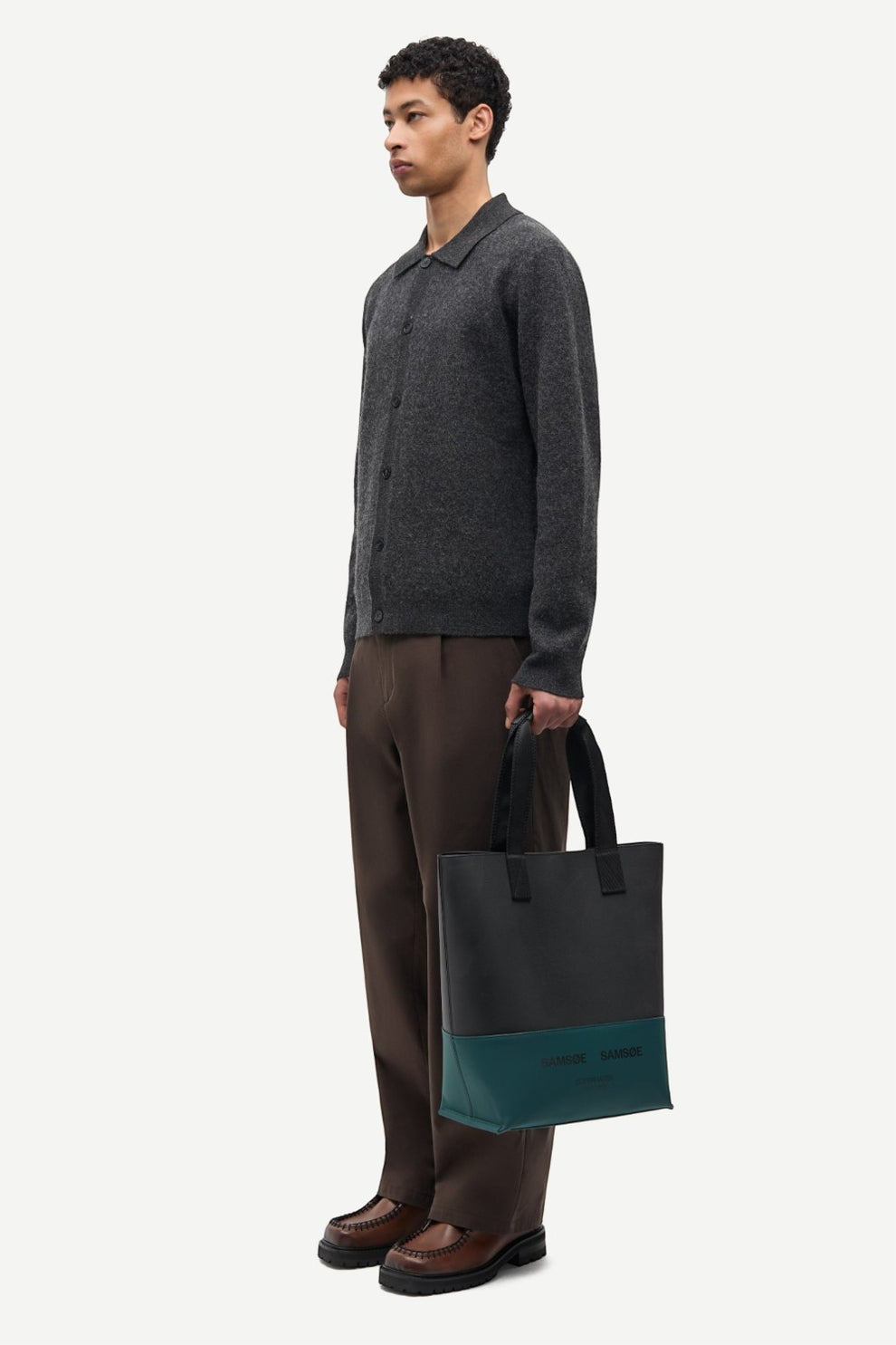 Samsøe Samsøe Sarichard cardigan 15561 Dark grey mel.