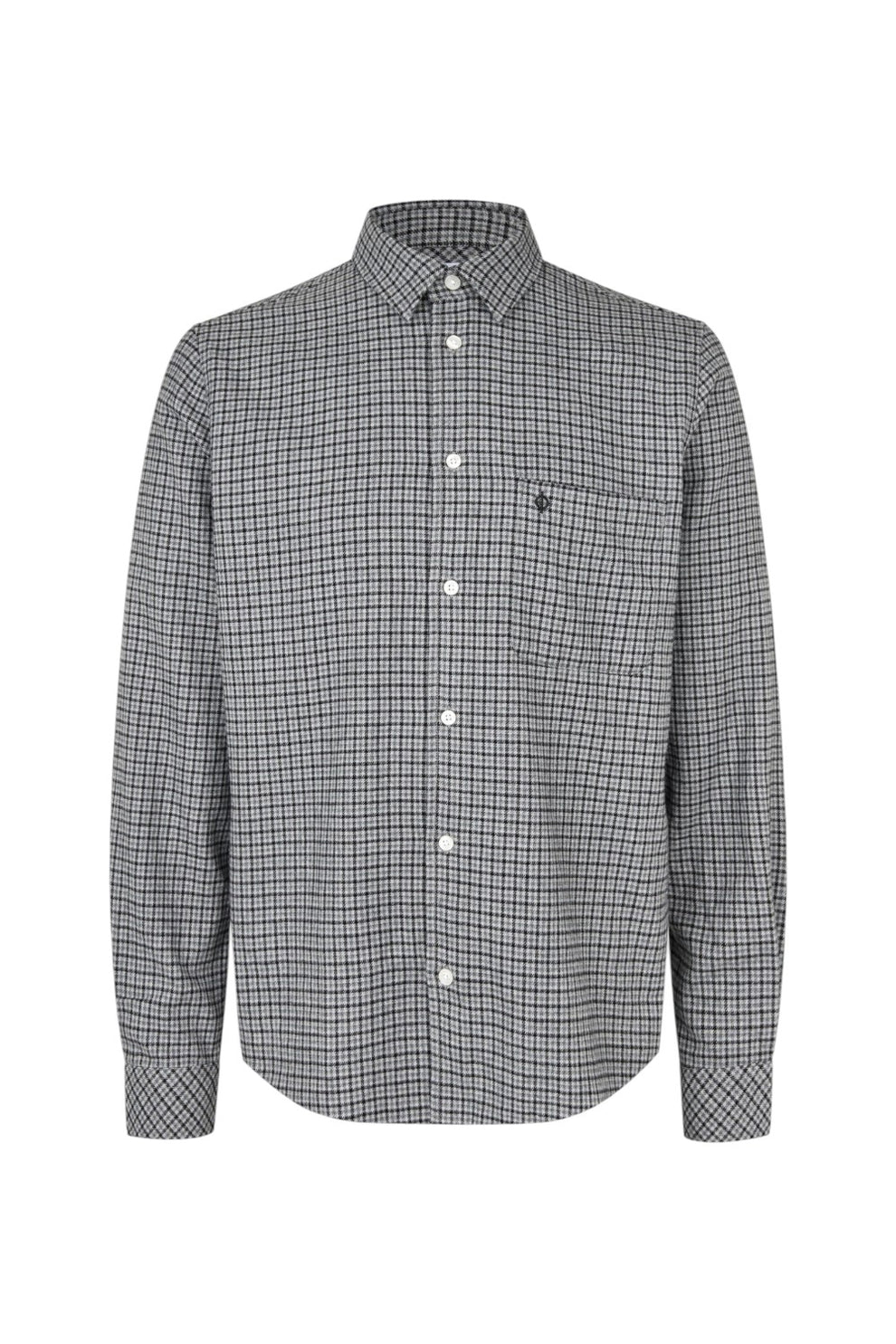 Samsøe Samsøe Saliam NJ shirt 15839 Grey Mel. Ch.