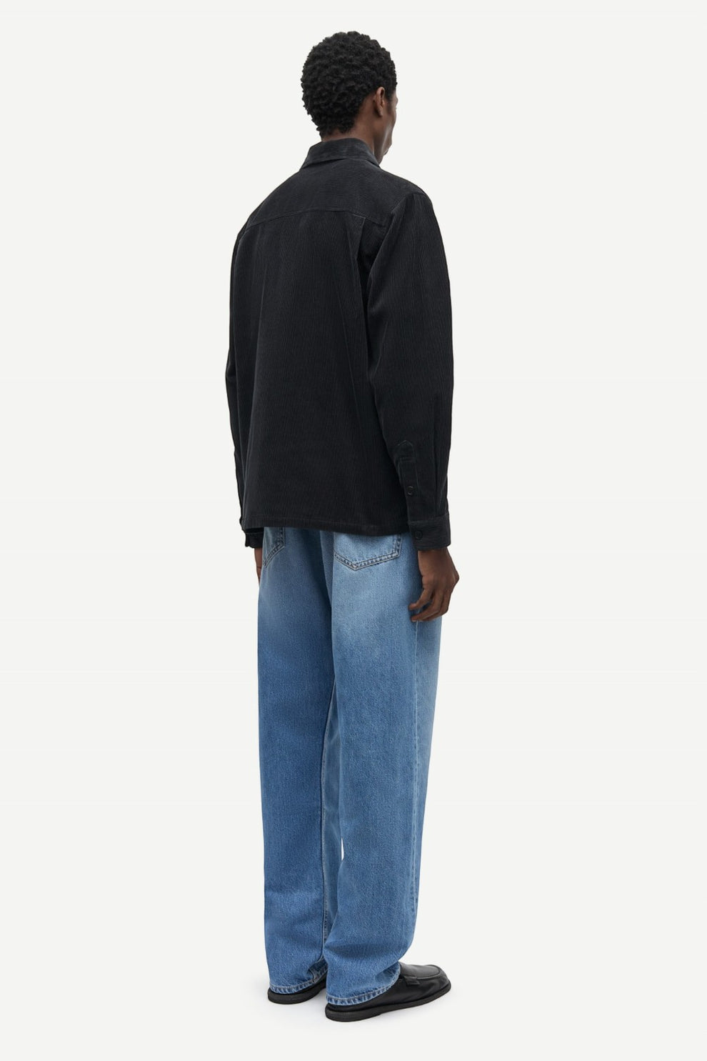 Samsøe Samsøe Sadamon JS overshirt 14934 Black