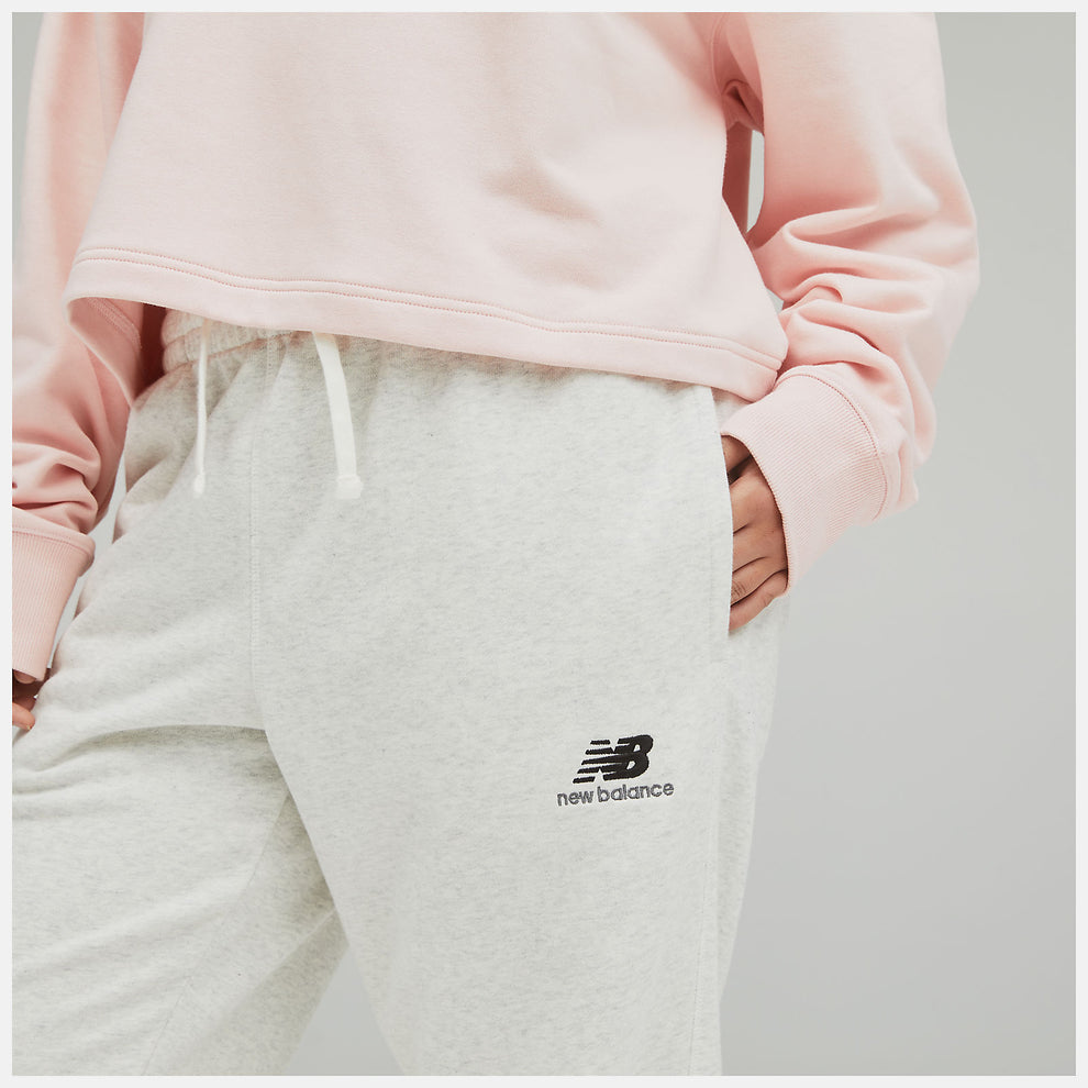 New Balance U Unissentials Pants Seasalt Heather