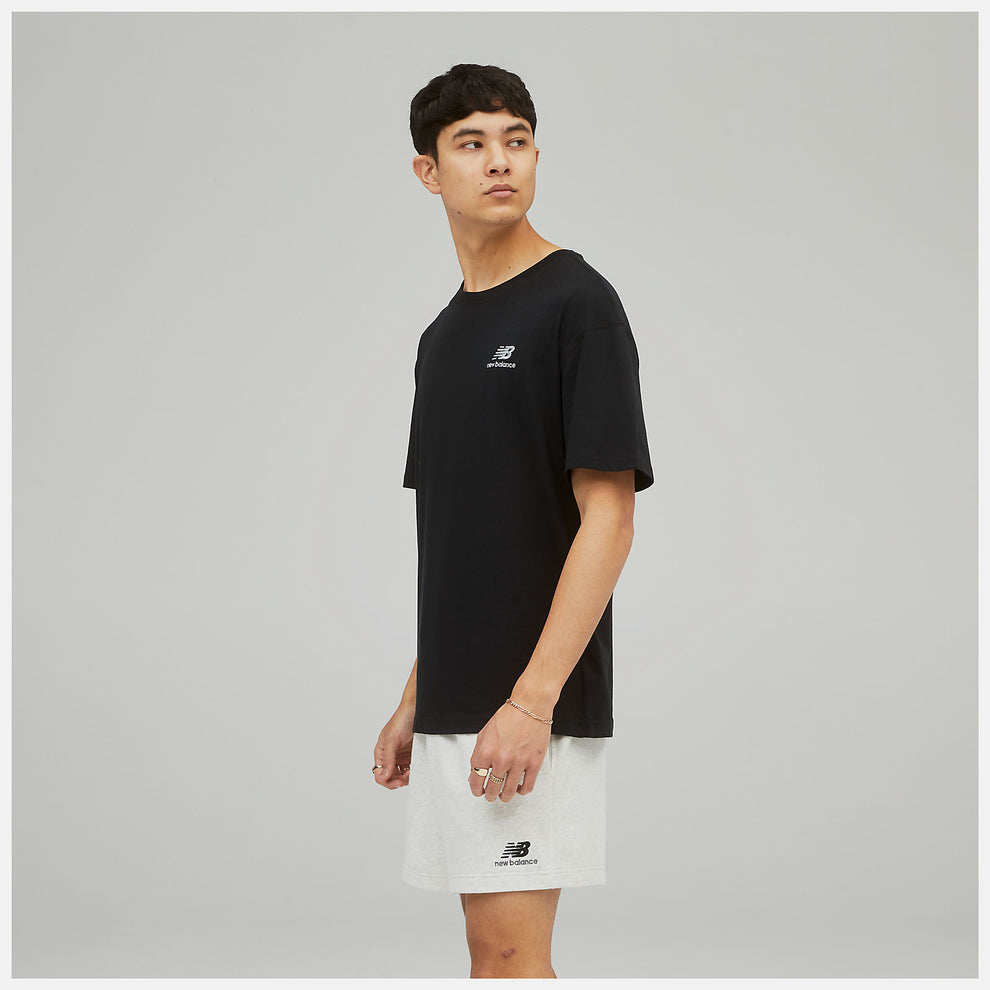 New Balance U Unissentials T-Shirt Black
