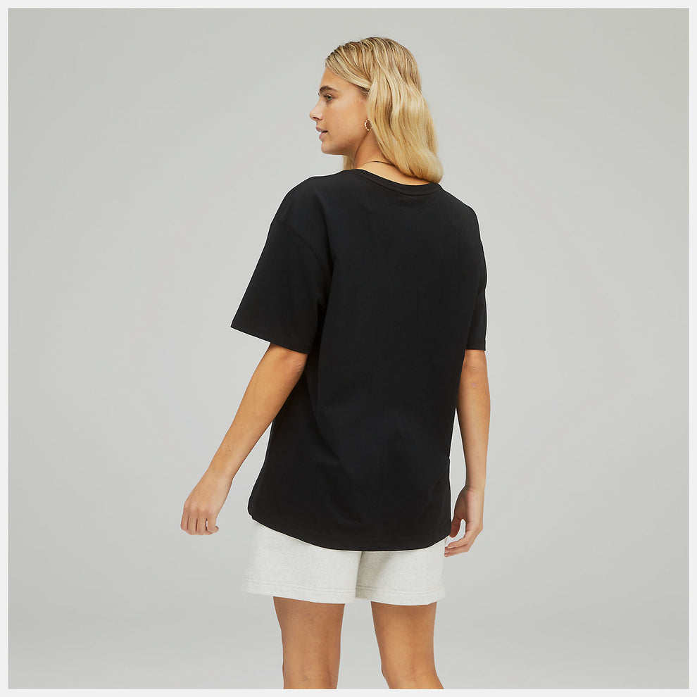 New Balance U Unissentials T-Shirt Black