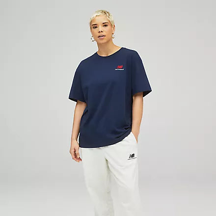 New Balance U Unissentials T-Shirt Natural indigo