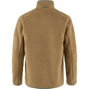 Fjällräven M Vardag Pile Fleece Buchweat Brown Laurel Green