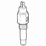 VDO temperatursensor 1 polet med alarm
