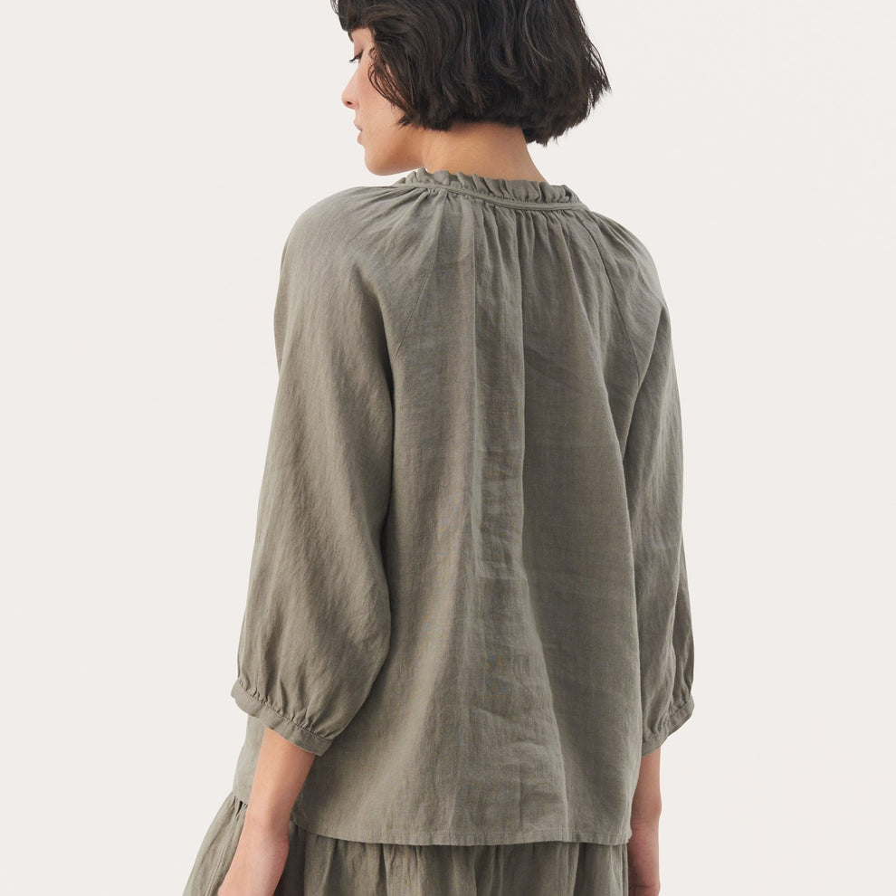 Part Two W Elody PW Bluse Vetiver