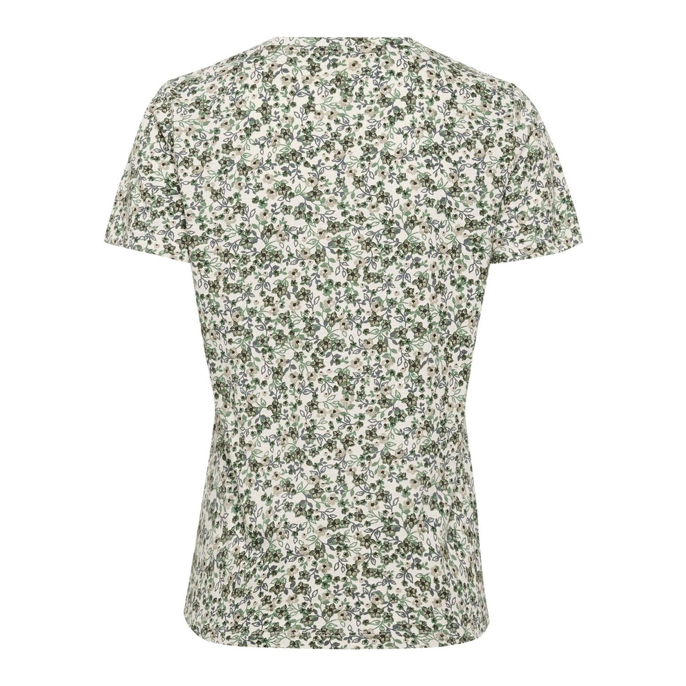 Part Two W GesinasPW T-Shirt Vetiver Mini Flower Print