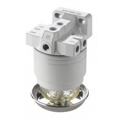VETUS petrol water separator/fuel filter, max 120l/h 10um