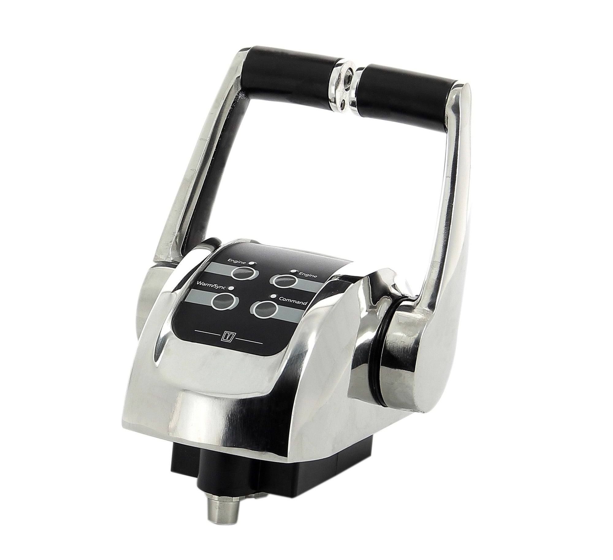 VETUS stainless steel control lever for 2 engines, 12/24 V