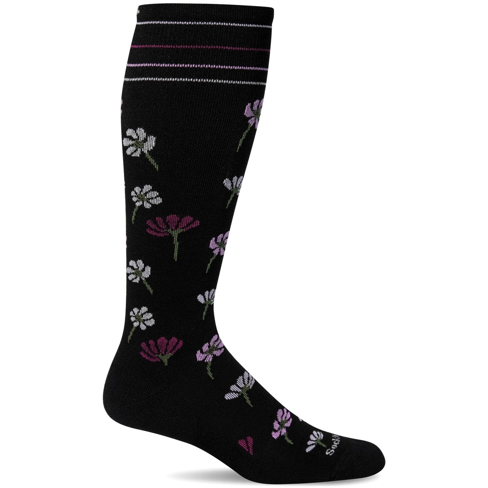 Sockwell W Field Fower Strømper Black