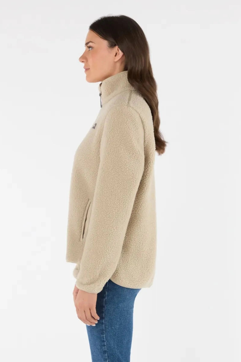Musto W Cove Deep Pile Fleece Pure Cashmere