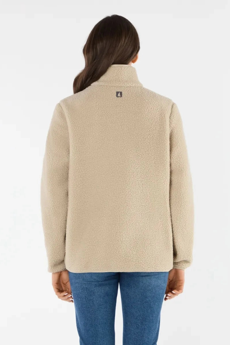 Musto W Cove Deep Pile Fleece Pure Cashmere
