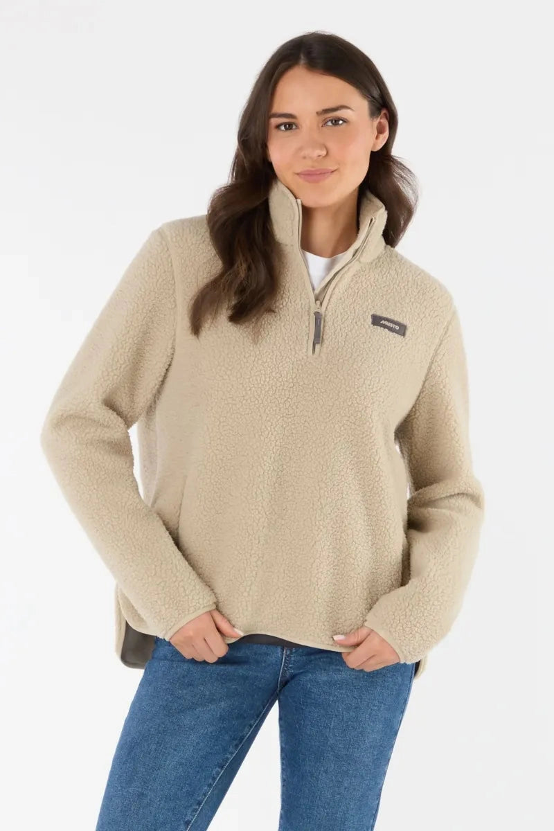 Musto W Cove Deep Pile Fleece Pure Cashmere