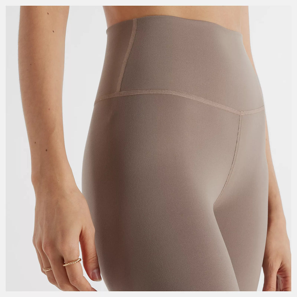 New Balance W Harmony High Rise Legging 2 Mushroom