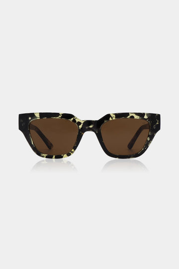 A. Kjærbede Kaws Solbriller Black / Yellow Tortoise
