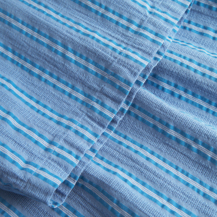 Forét Peer Ss Shirt Blue