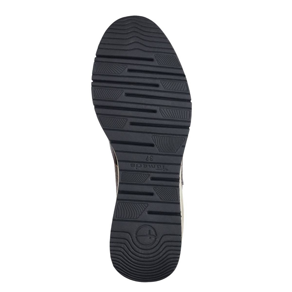 Tamaris W Sko m Metallic Detaljer Pewter