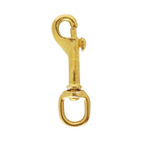 Karabinhage med Svirvel 225B - 12 mm Øje