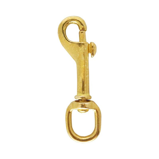 Karabinhage med Svirvel 225B - 12 mm Øje