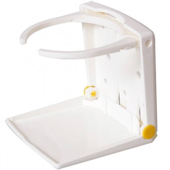 Sammenklappelig flaskeholder, hvid