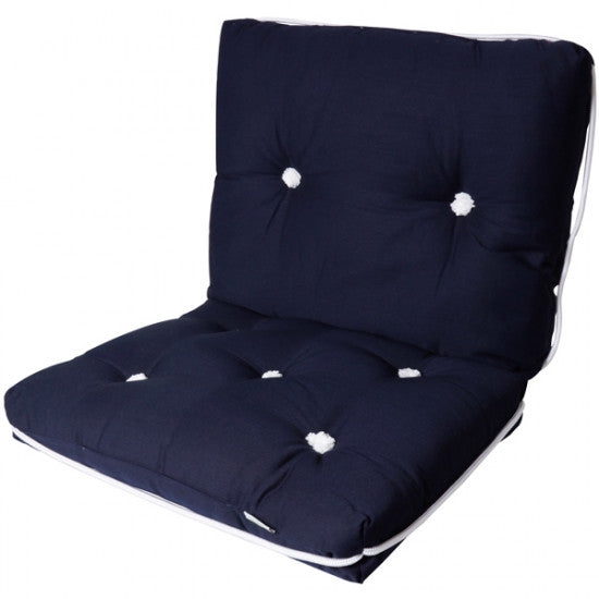 Bådhynde af kapok, dobblet, navy