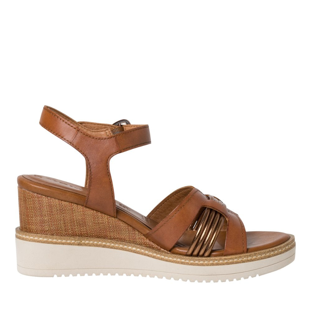 Tamaris W Sandal Med Spænde Og Kilehæl