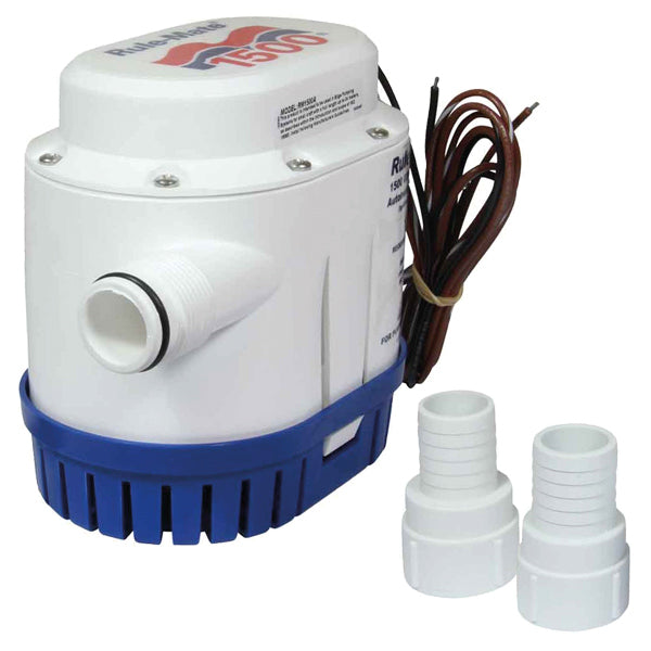 Rule-Mate Automatisk Lænsepumpe 1500 GPH, 5678 L/t