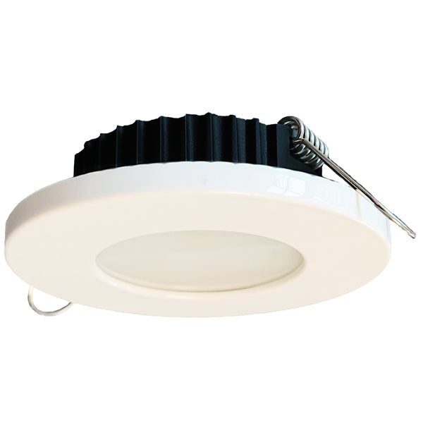 Casolux Rikke indbygningsspot 10-32V, hvid plast