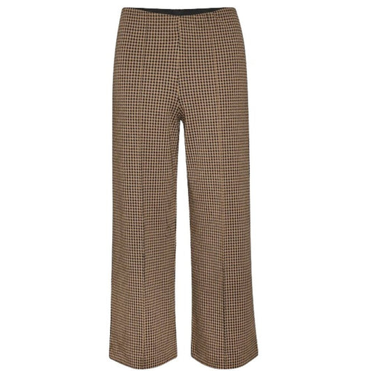 Part Two W llisan Bukser Brown Check