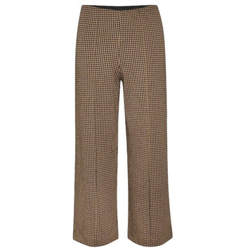 Part Two W llisan Bukser Brown Check