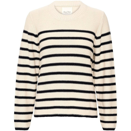 Part Two W Carolyn PW Strik Dark Navy Stripe