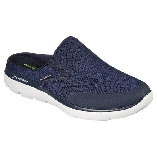 Skechers M Summits Hjemmesko Slippers Navy